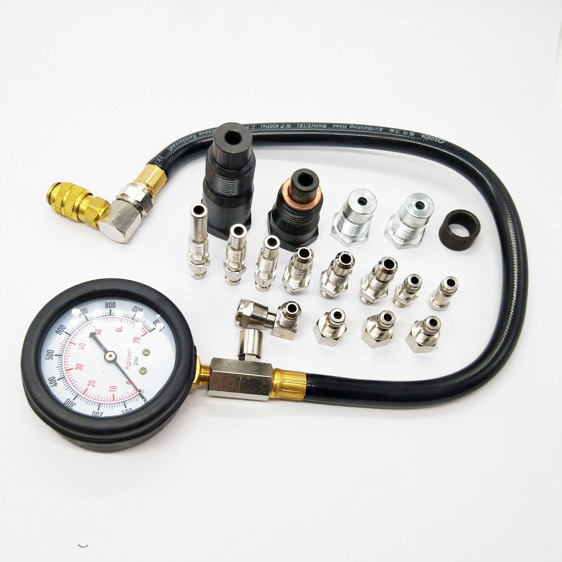 DPGJ-700 Diesel Engine Compression Cylinder Pressure Tester Gauge Kit 0-1000psi Tester Leakage Diagnostic Automotive Tool