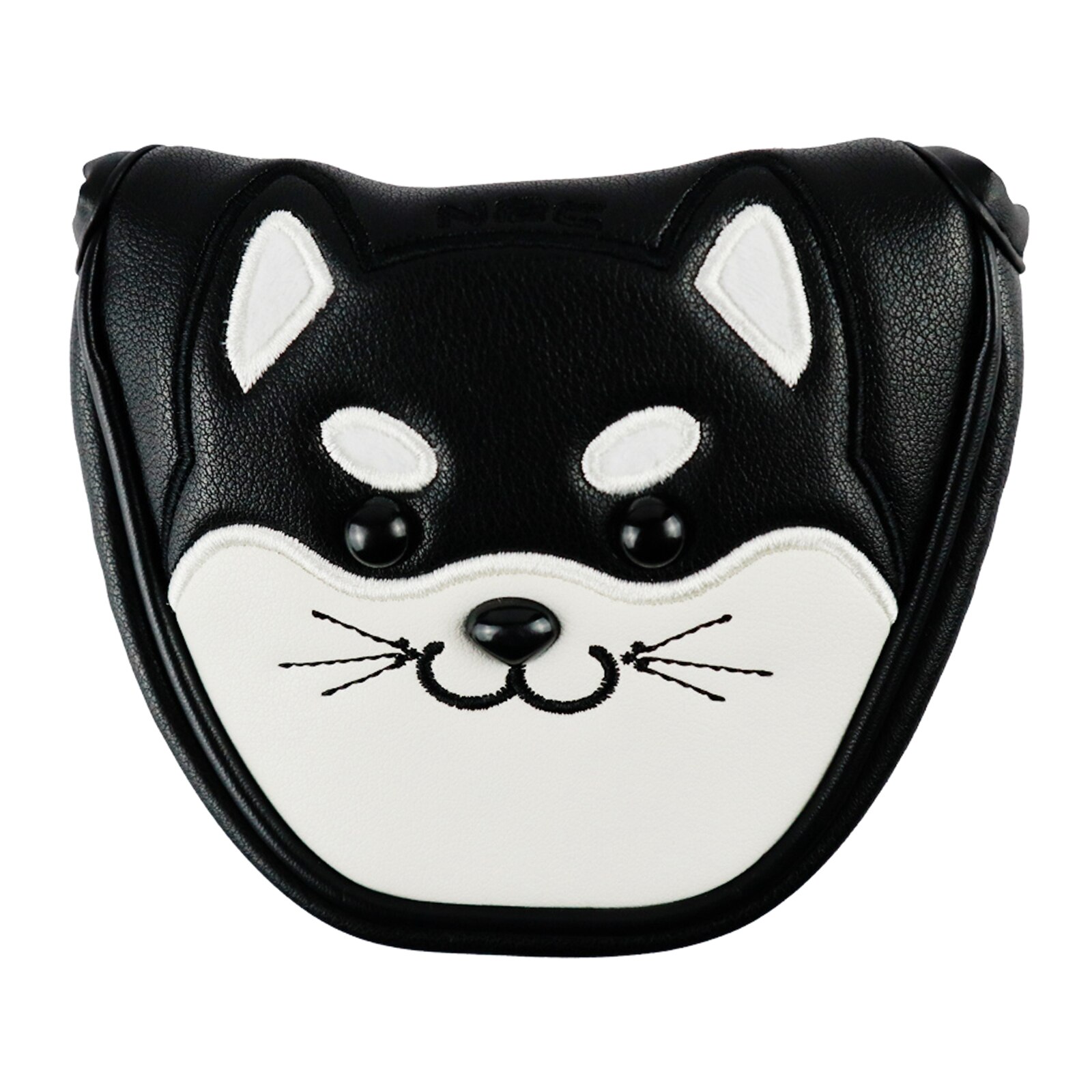 Cute Cat Golf Club Mallet Putter Head Cover Protective Magnetic Closure Headcovers