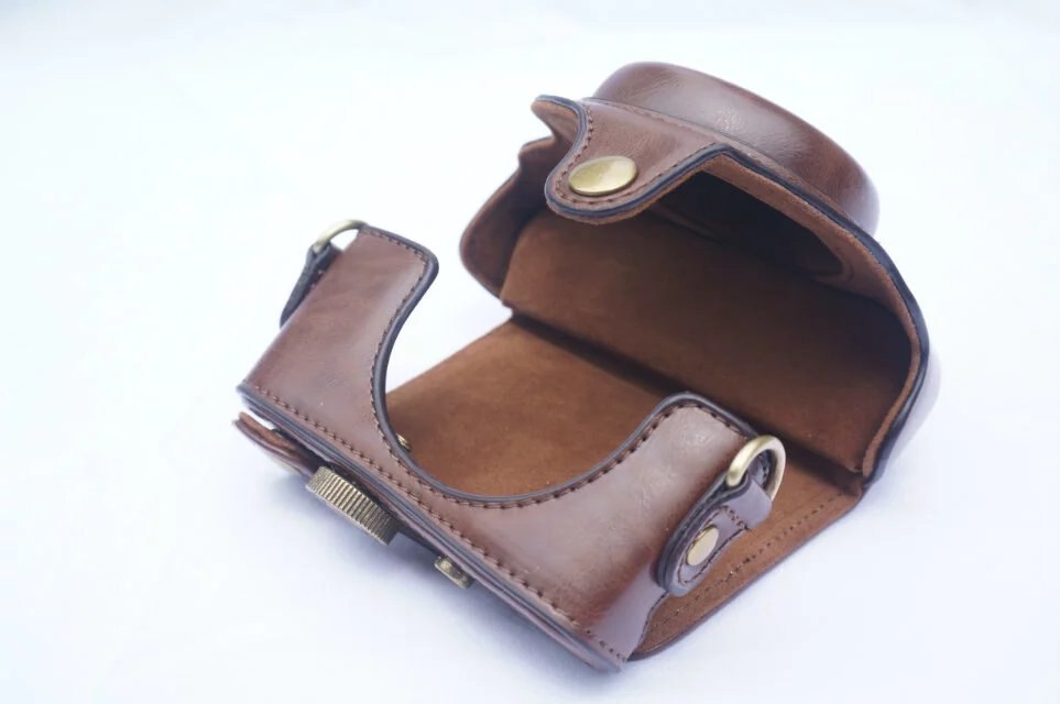 Neue PU Leder Kamera tasche Für Sony RX100 II III IV V RX100 VI kamera Tasche Abdeckung mit gurt