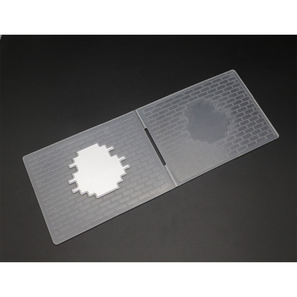 3D Embossing folder with cut DIY Paper Cutting Dies Scrapbooking Plastic Embossing Folder