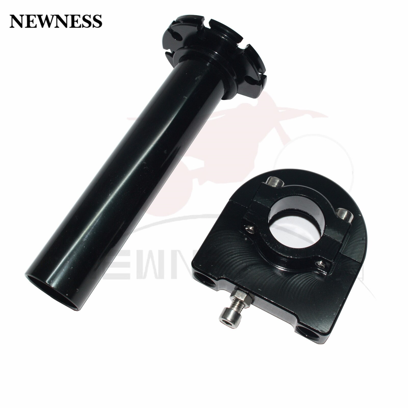 7/8 "Inch 22mm Universele CNC Aluminium Gaspedaal Throttle Twist Grips Stuur Voor Motorfiets Bromfiets Scooter Fiets