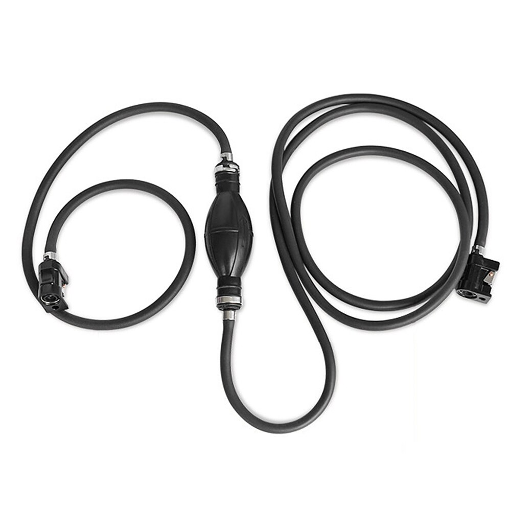 300cm Boat Fuel Line with Hand Pump Connector Boat Motor Fuel Hose Fuel Line Assembly Compatible with Outboard Motors Up to 85hp