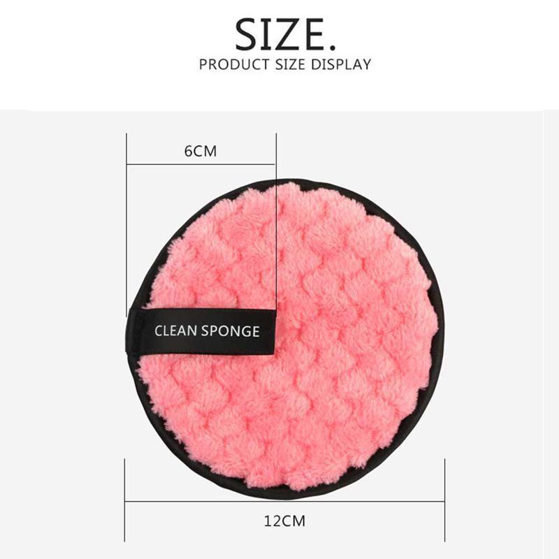 8/12/16 stuks microvezeldoekjes remover gezichtsreinigingshanddoek herbruikbare reinigingsdoekjes make-up reinigingsdoekjes herbruikbare wattenschijfjes fd