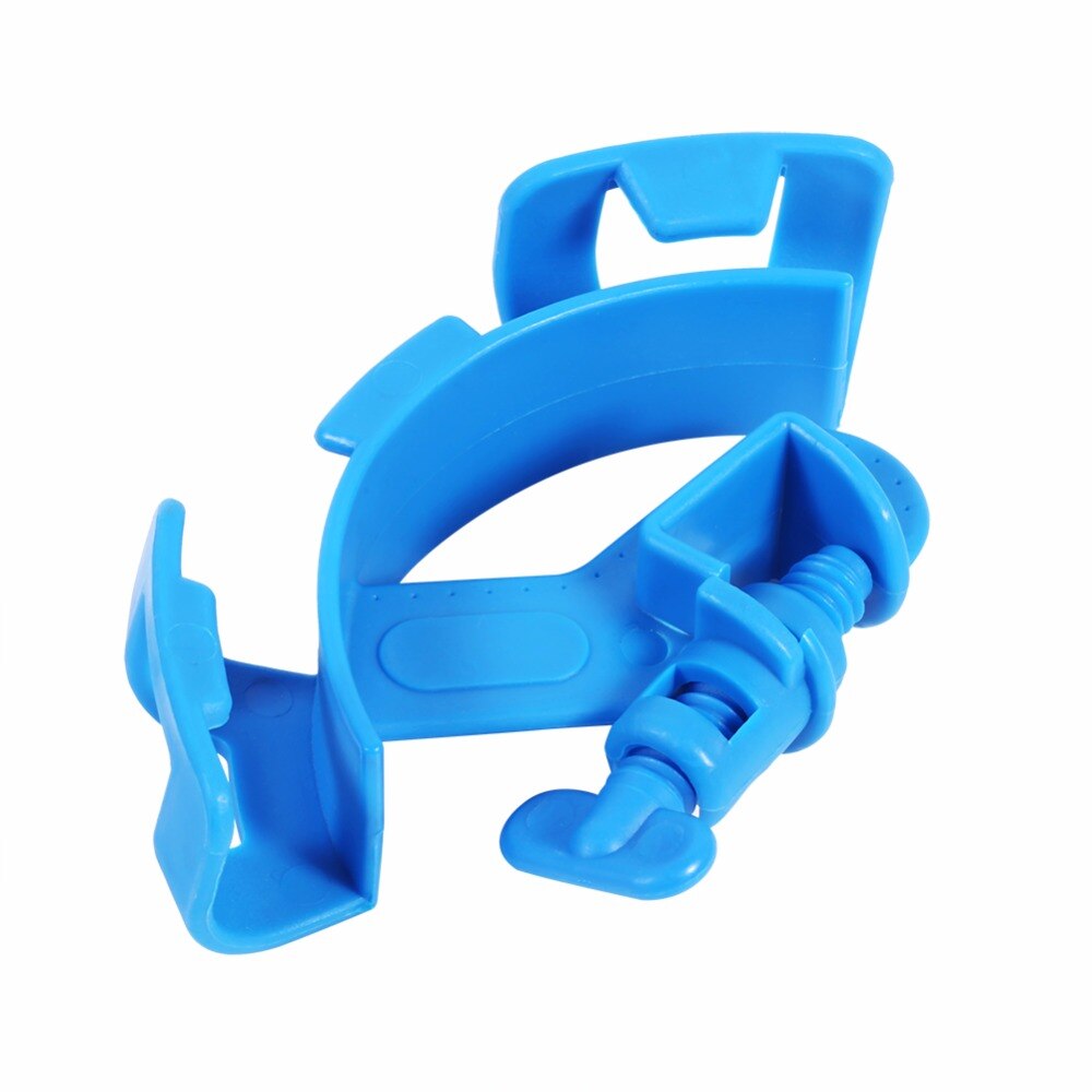 5Pcs Blue Fish Aquarium Filtration Water Pipe Fish Tank Filter Hose Holder For Mount Tube Tank Accessories