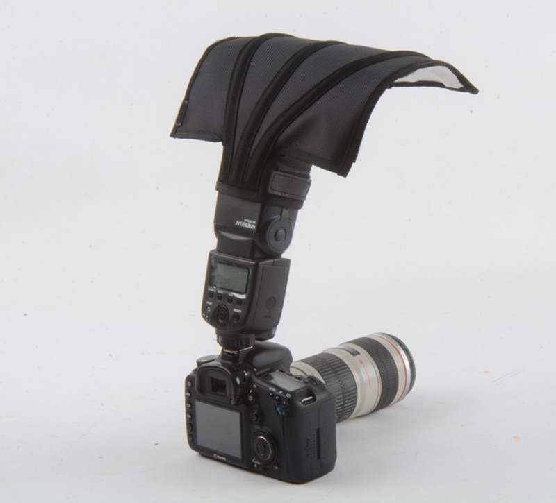 Universele Doek Flitslicht Opvouwbare Reflector Snoot Beam Softbox Diffuser Bender Buis Voor Canon Nikon Yongnuo Pentax Flitser