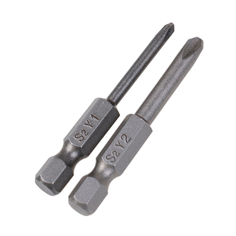 2Pcs Tri-wing Screwdriver Y Hand Tools Tip Head Magnetic Screwdriver Bits Set 1/4'' Hex Shank 50mm Screwdriver Set