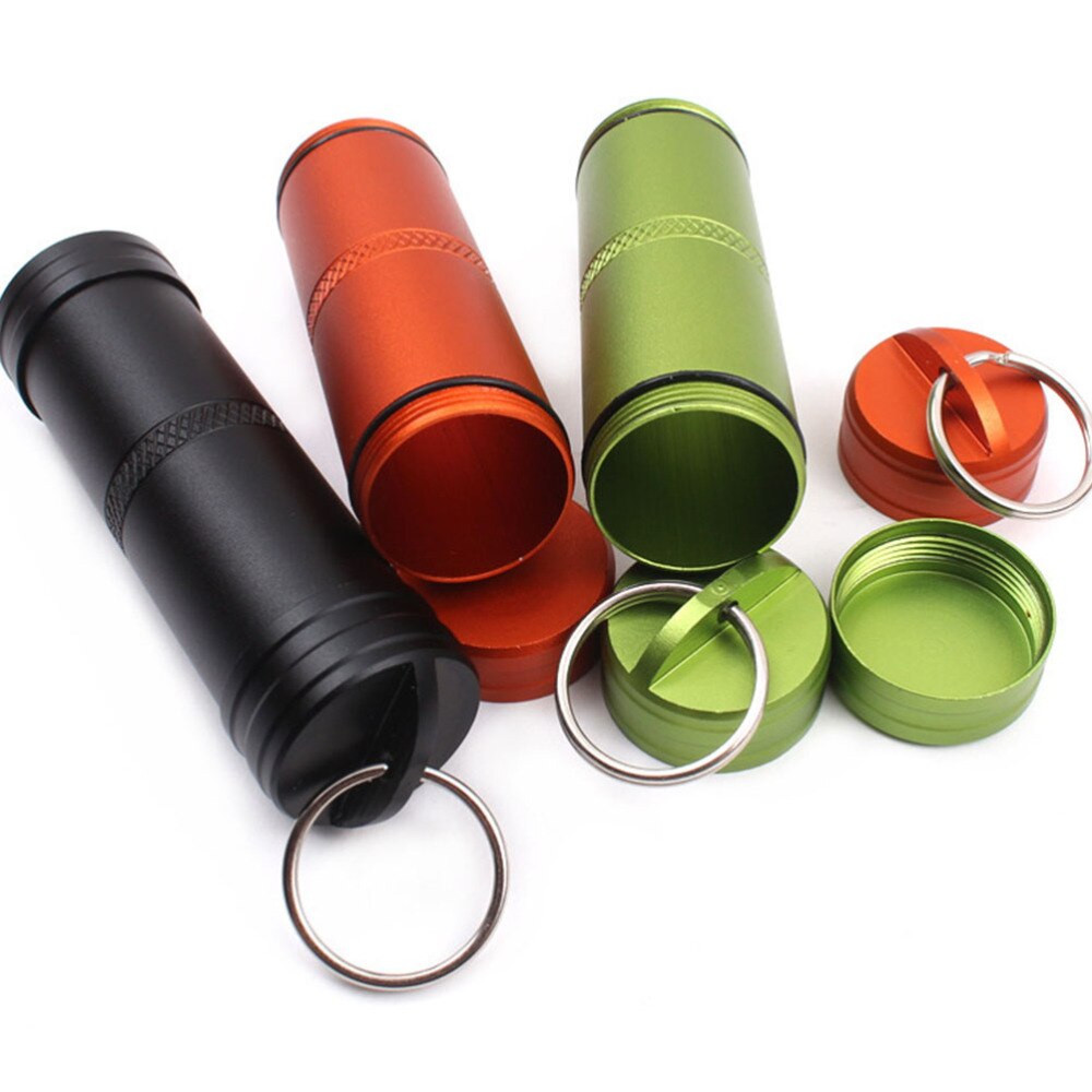 1 Pc Lichtgewicht Pil Fob Containers Pil Houders Waterdichte Pil Storagers