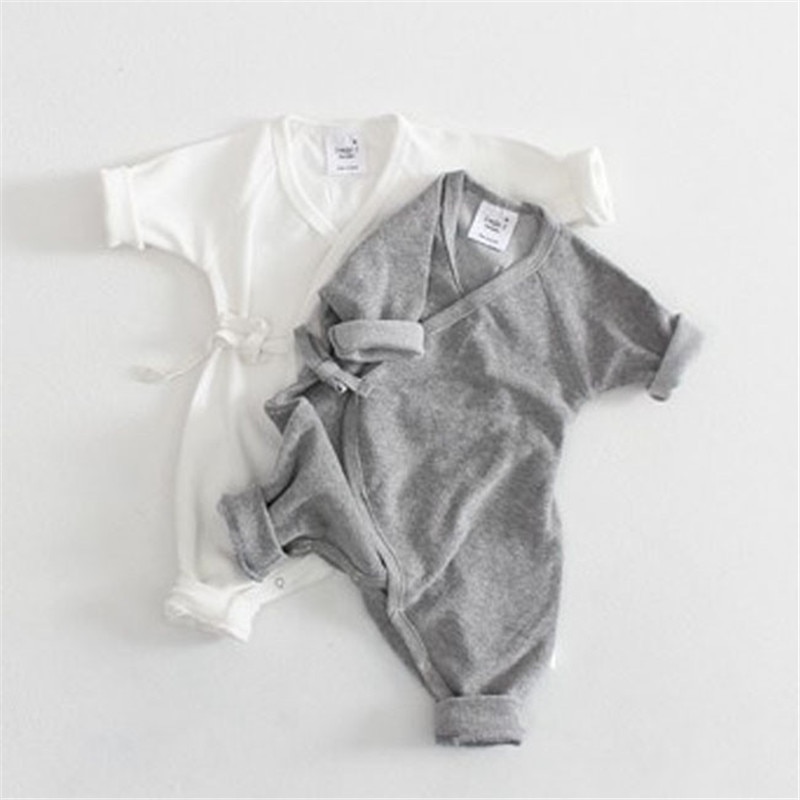 Pudcoco Infant One Piece Clothing Newborn Kids Baby Boys Girls Infant 3D Wing Long Sleeve V neck Romper Jumpsuit Clothes Outfits