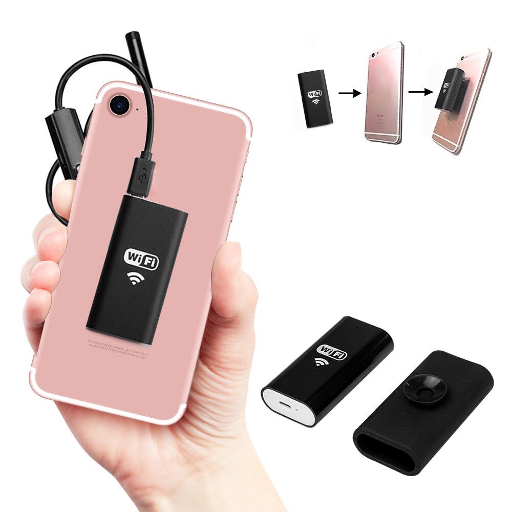 HD WIFI Endoscope Camera USB Android Endoscope Waterproof 6 LED Borescope Snake flexible Inspection Camera For Android PC