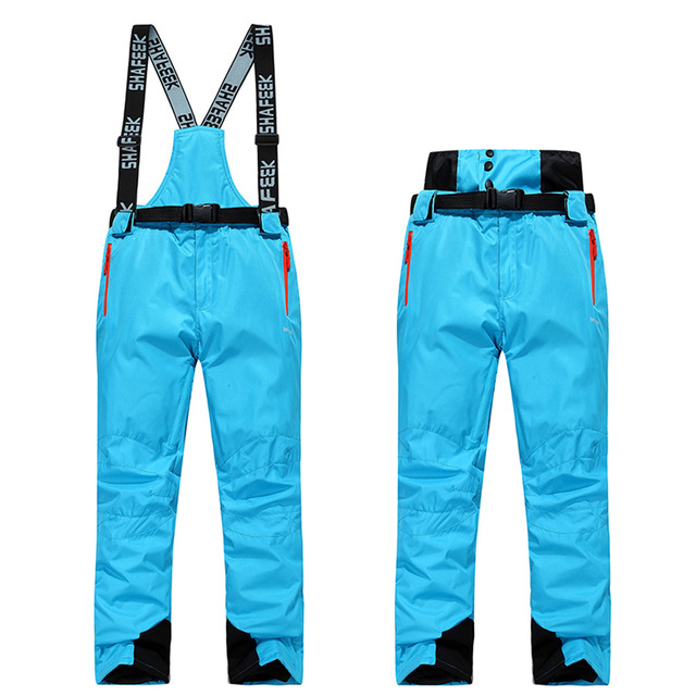 Women Ski Suit Brands Winter Warm Waterproof Windproof Clothes Snow Pants and Jacket Skiing and Snowboarding Suits: pants4 / L