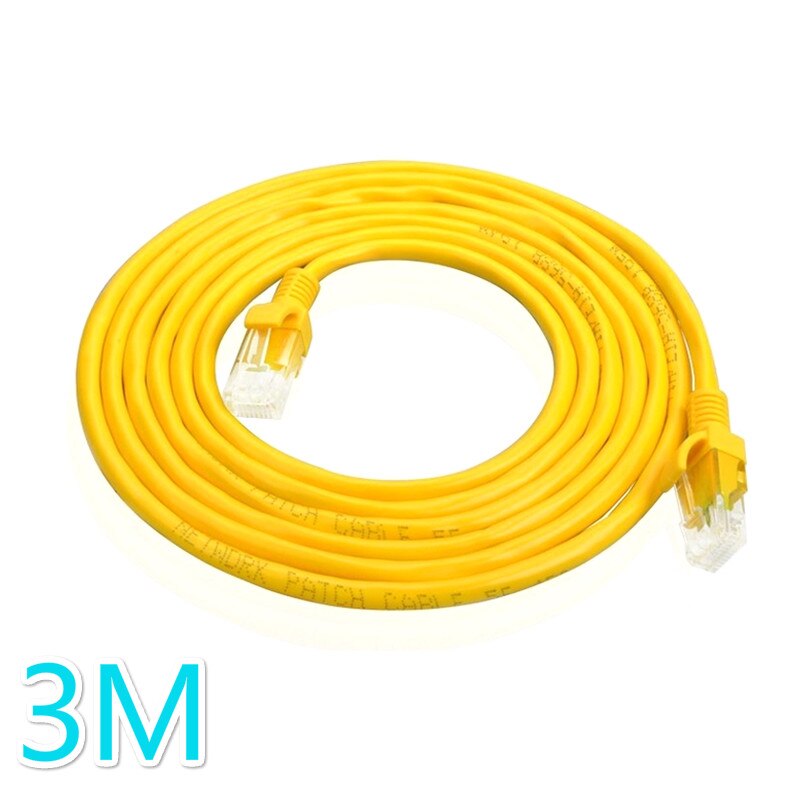 1M 2M 3M 5M CAT5 LAN Cable Ethernet Cable Cable RJ45 Patch Router Computer Cables Extender Plug Network Cable Connector TXTB1: 3M