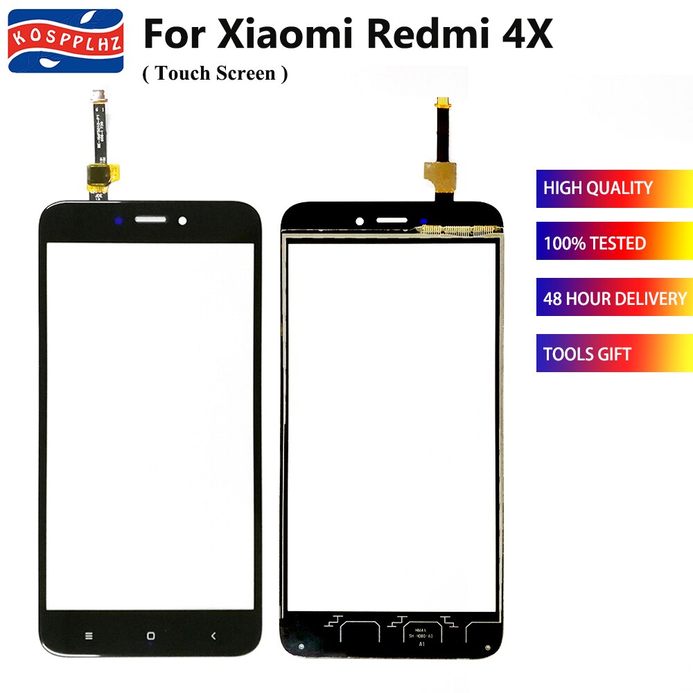 5.0 "Touch Glas Voor Xiaomi Redmi 4X Touch Screen Glas Digitizer Panel Sensor Redmi 4X Mobiele Touch Screen Lens reparatie Onderdelen