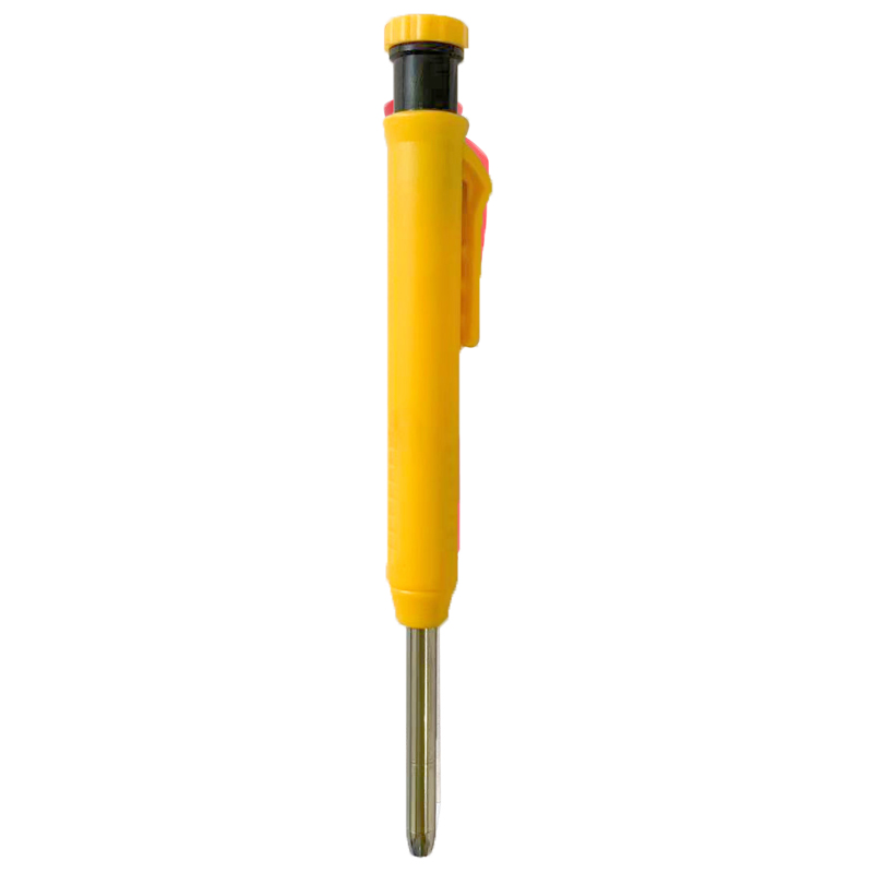 Solide Tischler Bleistift mit Nachfüllung Blei und Gebaut-in Spitzer für Tiefe See Mechanische Bleistift ritzen Kennzeichnung Holzbearbeitung Werkzeug: RHODO