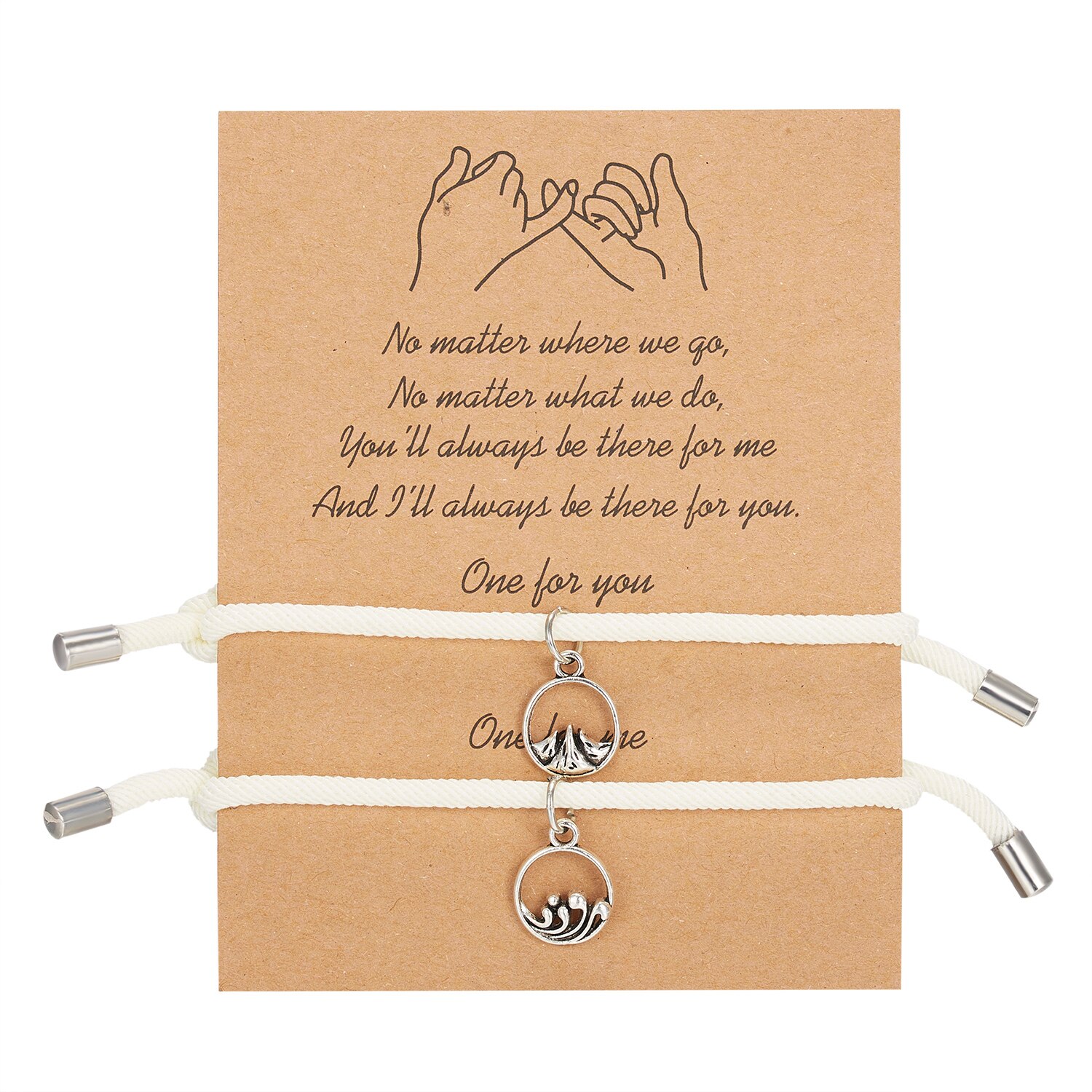 Aantrekkelijke Handgemaakte Armband Vrouwen Mannen Paar Charm Vrouwelijke Mannelijke Magneet Bal Gekoppeld Vriendschap Sieraden: 3