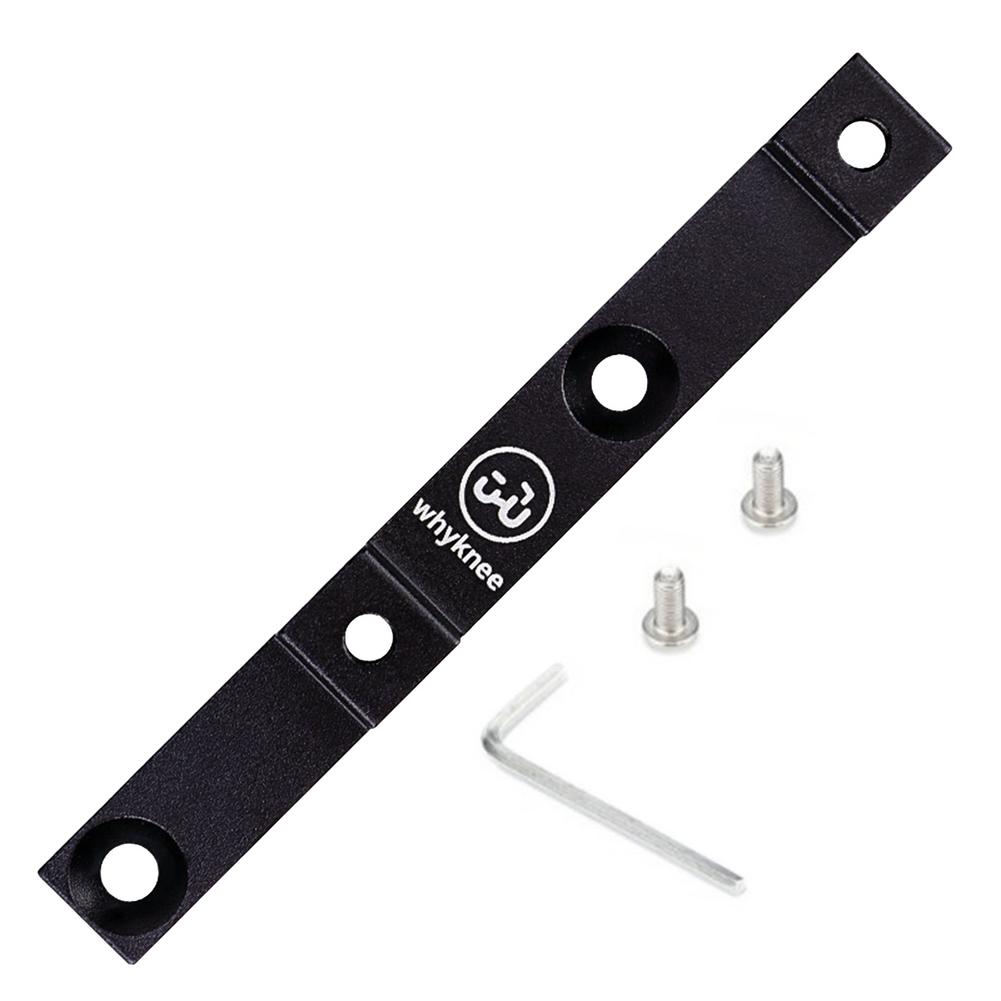 Fixeder Adaptateur Pour Porte-Bouteille de Vélo, Alliage D&#39;aluminium Placage Bouteille Cage Adaptateur de Montage Avec Vis VTT Accessoires De Vélo de Route: Type 2