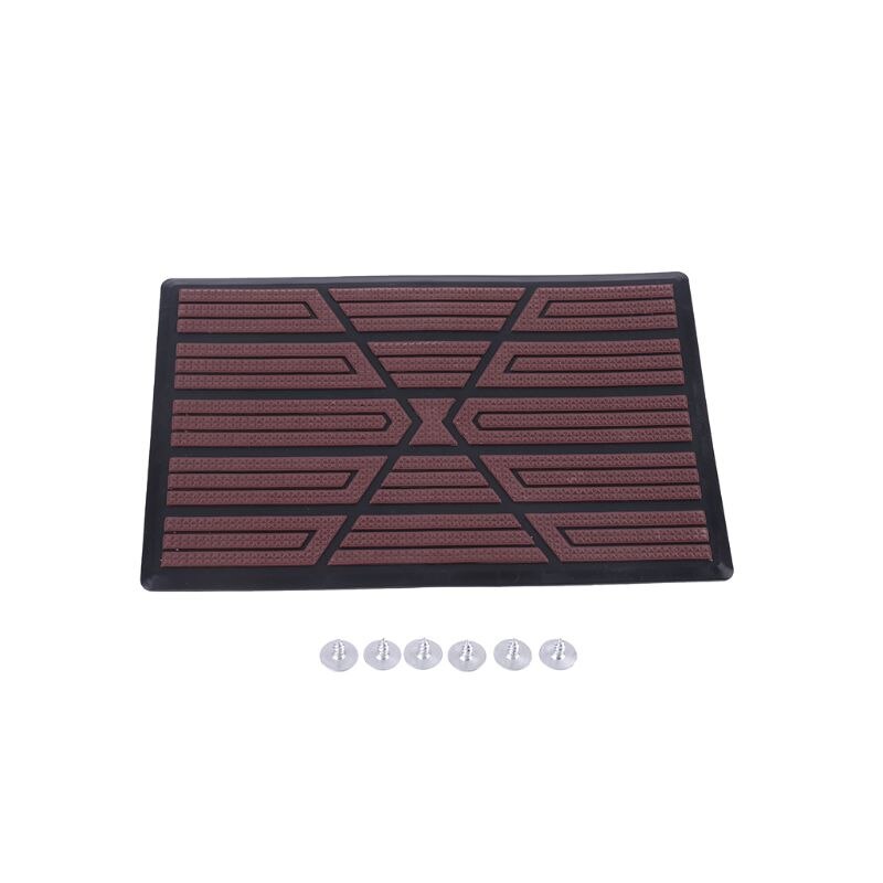 Car Floor Carpet Pad Heel Foot Mat Pedal Patch Cover 23x15cm Car Mat Anti-skid Q9QD