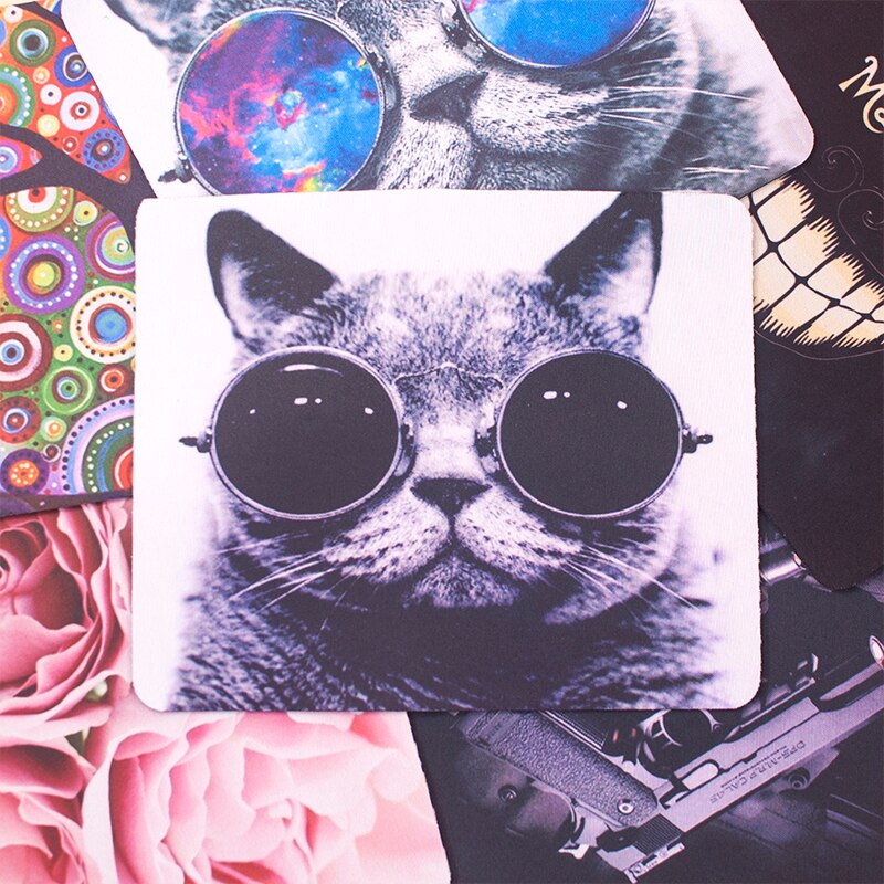 Tapis de bureau Kawaii tapis de bureau coupe tapis de souris ciel étoilé Roses animaux tapis de bureau accessoires de bureau tapis de bureau tapis de souris d'ordinateur portable