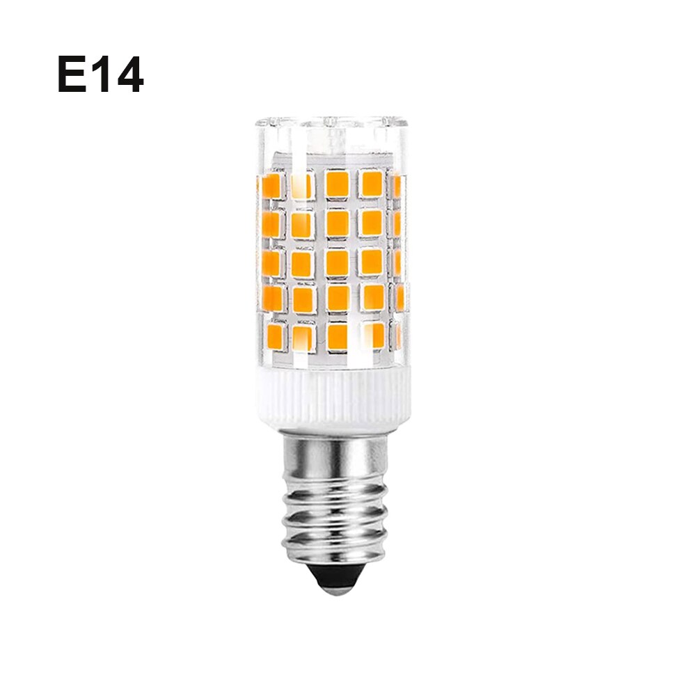 Ampoule Led tubulaire G9 G4 E14, 2 pièces, 220V 3W 5W 7W, en céramique 2700K 6000K, lampe à lave sel, ampoules de remplacement pour maison Docor: YELLOW / YELLOW / 3w