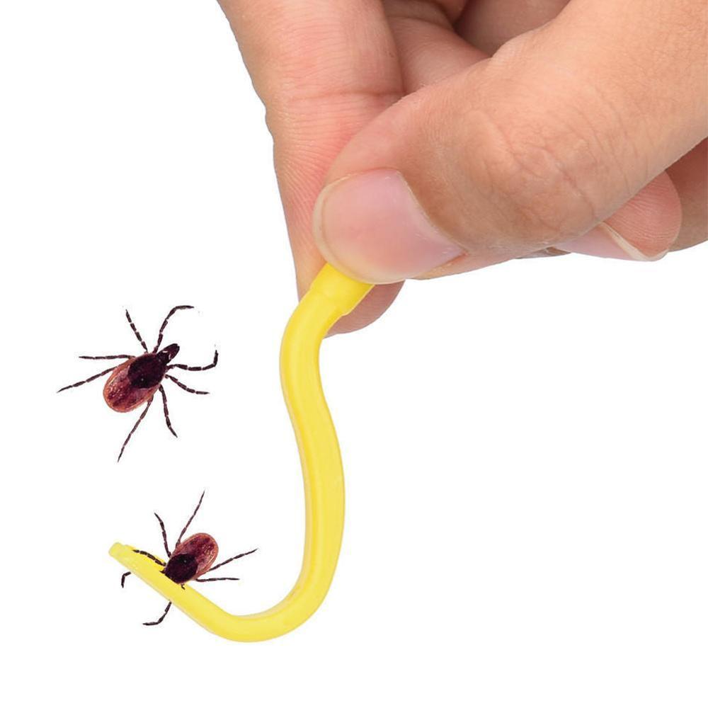 2pcs Tick Twister Hook Tool Tick Remover Dog Accessories With 2 Sizes Human Manual Debulking Flea Tool Dogs Pet Product Cachorro