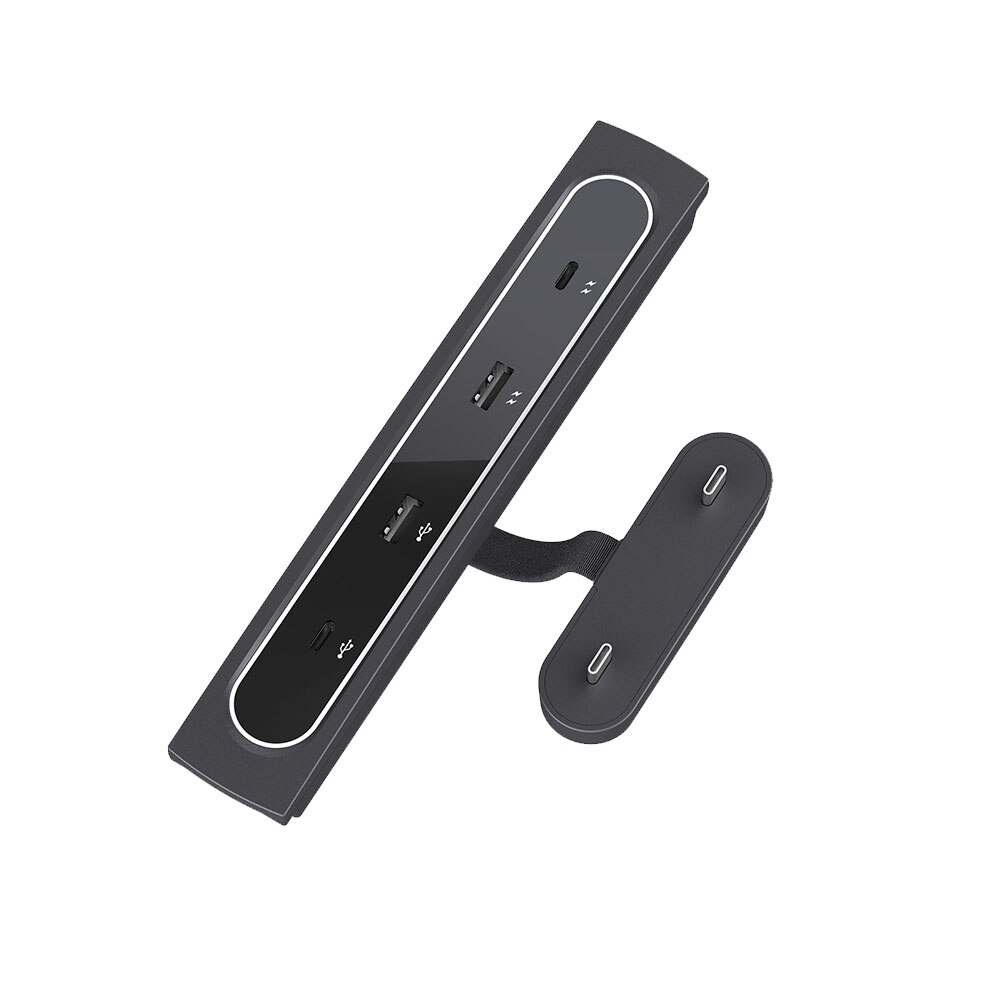 Intelligente Usb Shunt Docking Station Voor Tesla Model 3 Y 27W Quick Charger Auto Elektronica Interieur Onderdelen Auto accessoires