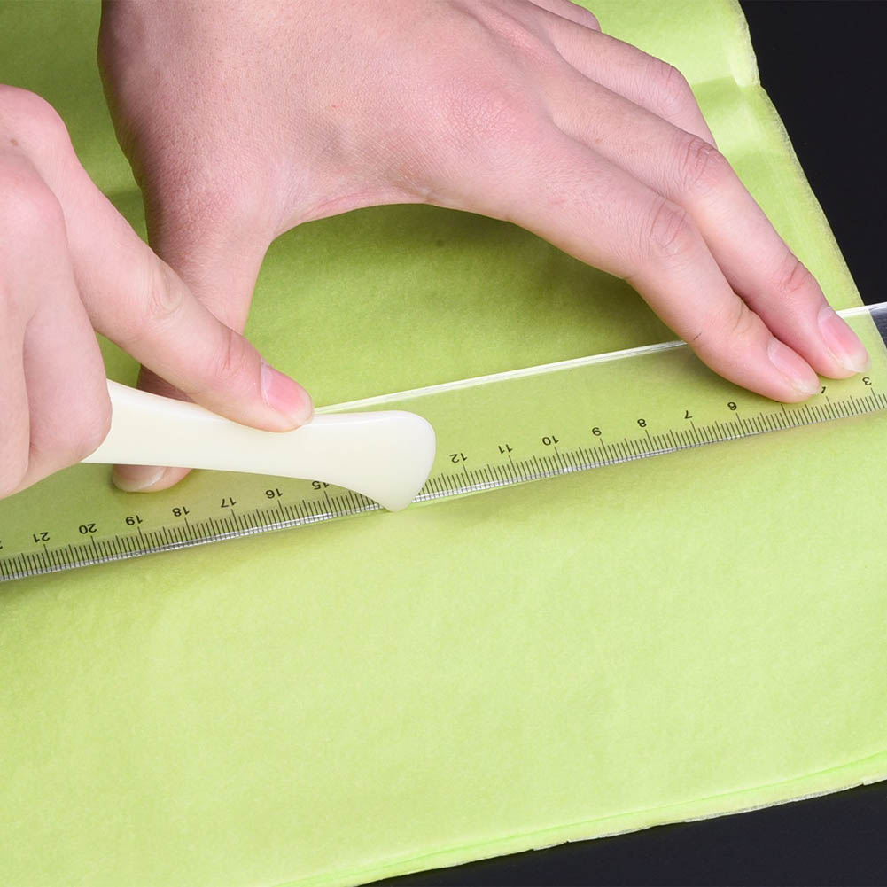 DIY Scrapbooking Card Making Photo Album Paper Folding Tool Letter Opener 2pcs/set Paper Creaser Set Crafts Edge Side Slicer