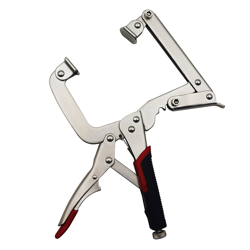 4 Gear Fix Vise Locking C Clamp Welding Clip Woodworking Pliers Locator