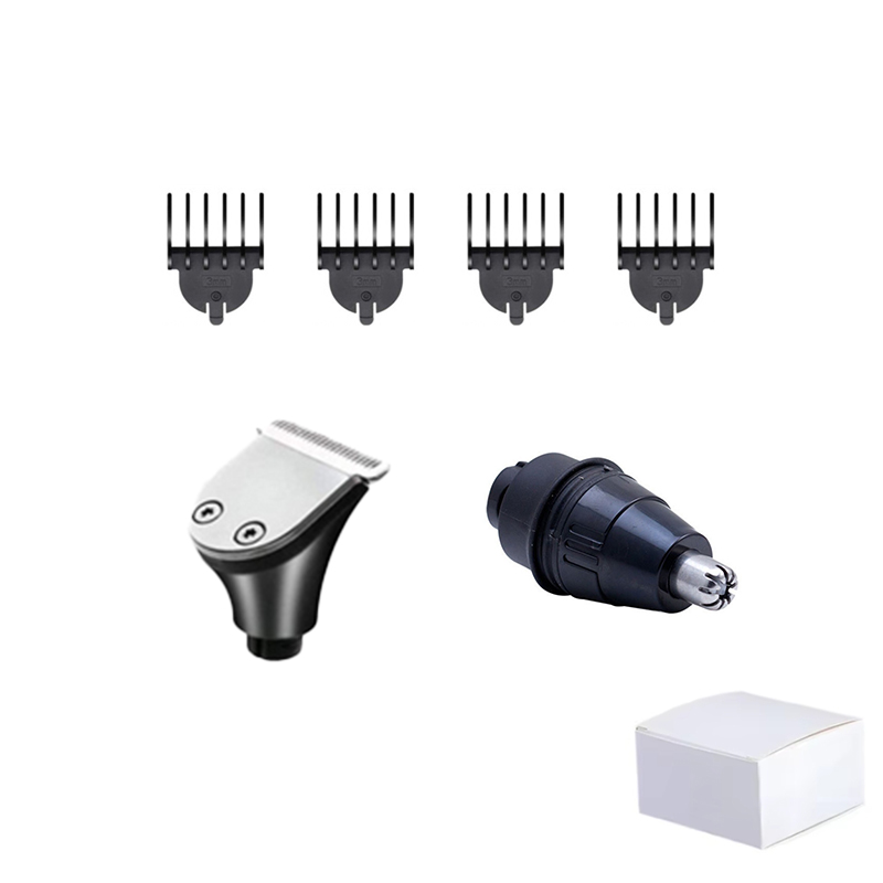 Replaceable 3D 4D 5D 6D 7D 8D 9D Electric Shaver Heads | Nose Trimmer, Hair Clipper & Facial Massage Heads: PURPLE