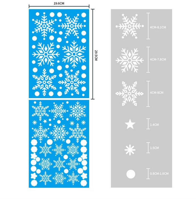60x servetten winter kerst sneeuwvlokken thema wit/zilver 33 x 33 cm | Kerst -sneeuw.nl
