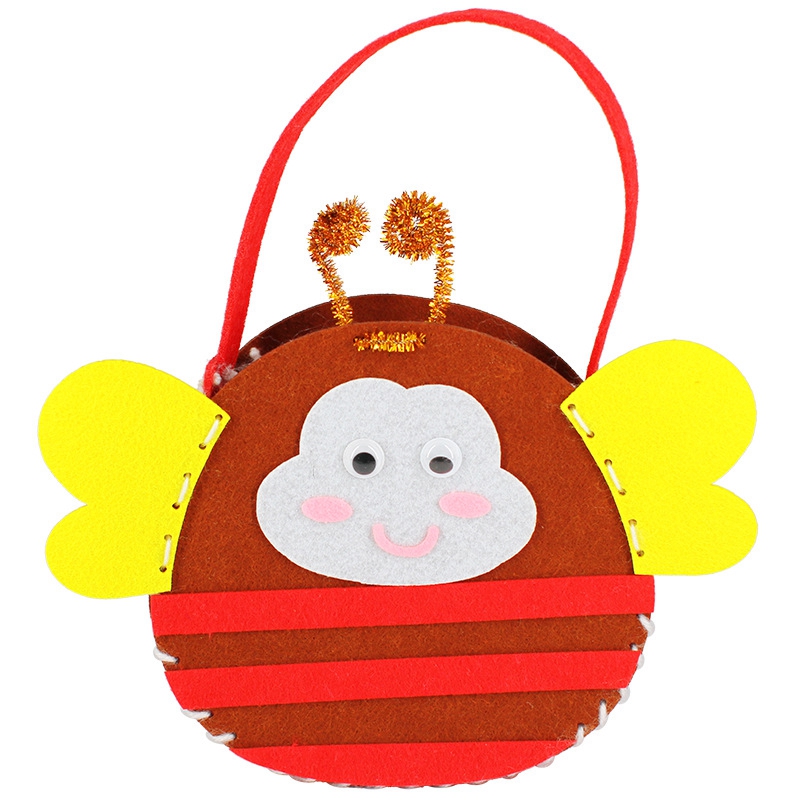 DIY Hand Tasche Spielzeug Für Kinder Dindergarten manuelle Klasse DIY Spielzeug Kinder Kunst Cartoon Hand Tasche Pädagogisches Spielzeug kinder DIY