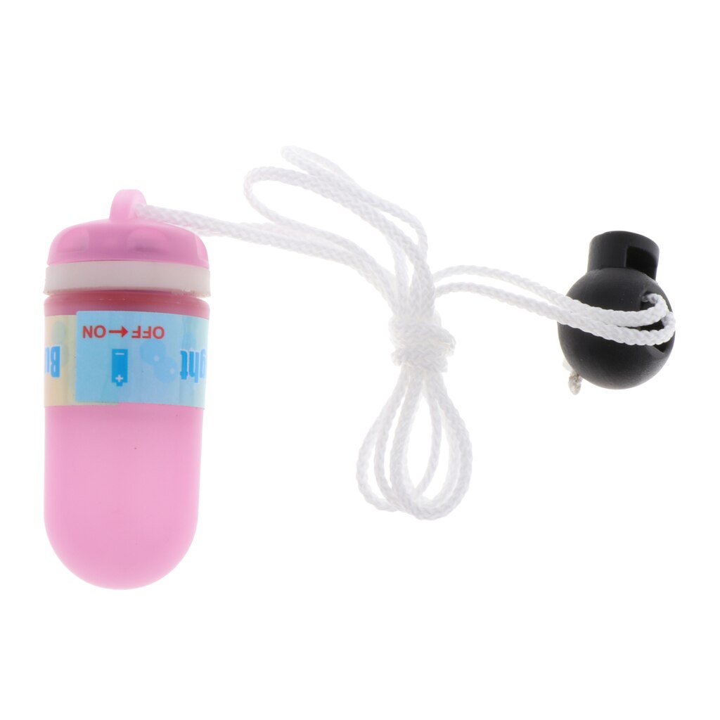 Diving Signal Lamp Underwater LED Light Flashlight Safety Gear with Lanyard