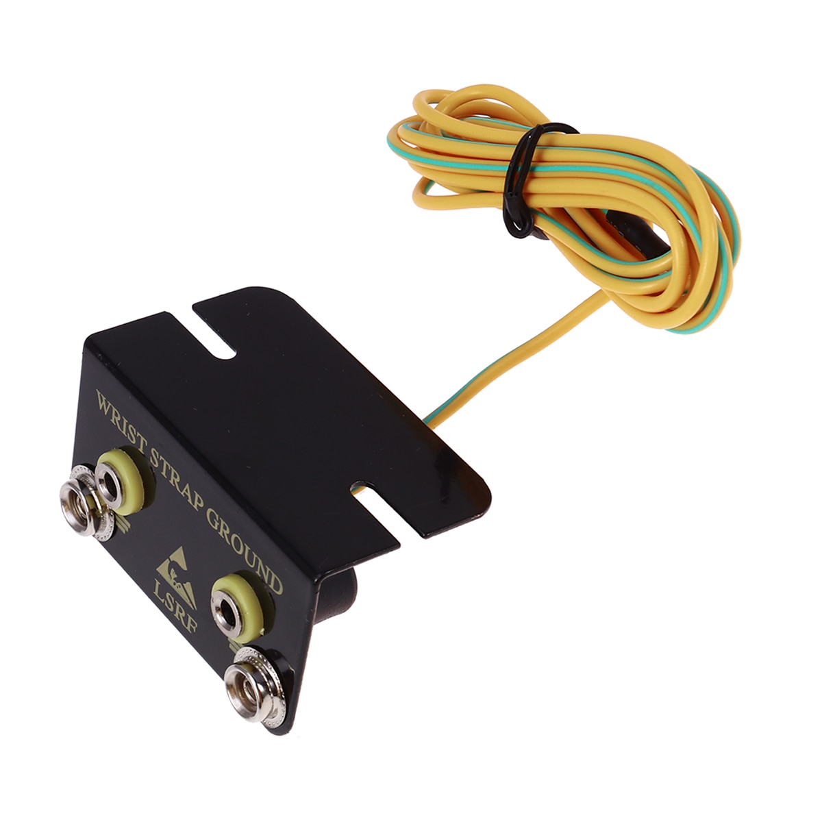 1pc ESD Ring Anti Static Electrical Socket 2 Holes Terminal Connectors Table Mats Cable Ground Socket For Wrist Strap