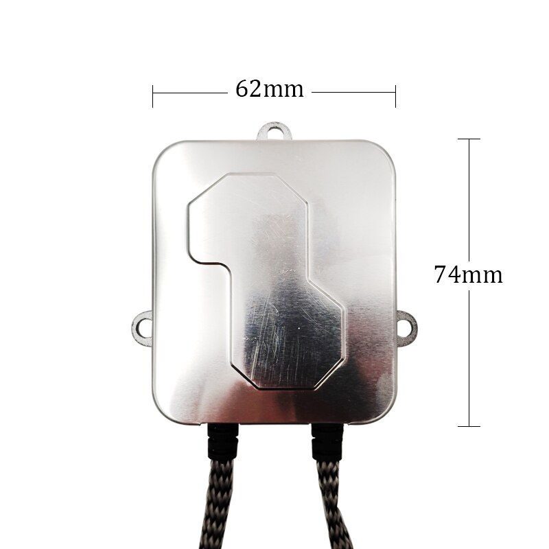 Ballast au xénon Hid 55W 12V, Ballast électronique à allumage de bloc 55w, Ballast numérique mince Hid pour kit HID Xenon H7 H4 H1 H3 H11 1 pièce