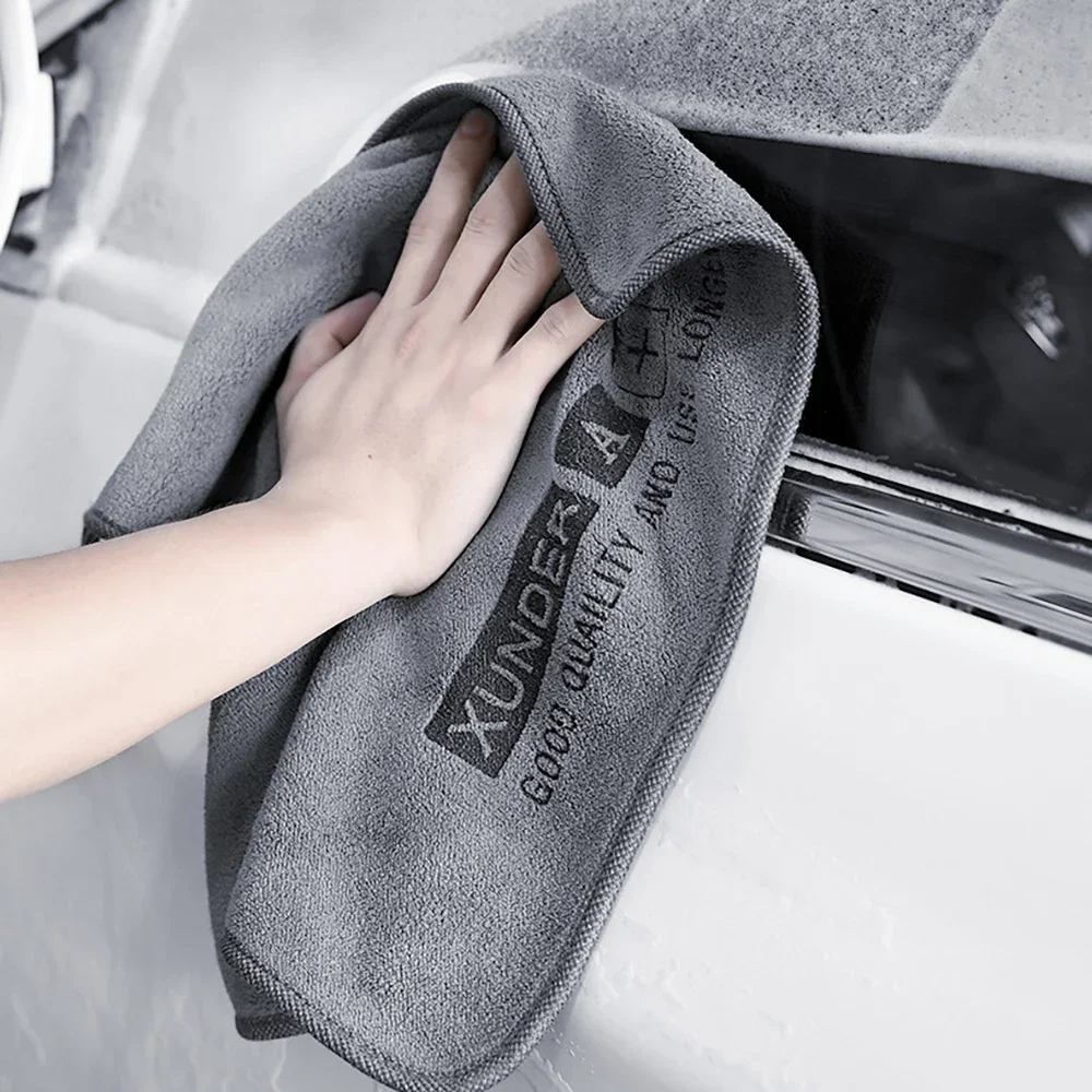 5/1PC High-end-Mikrofaser Auto Waschen Handtuch Auto Reinigung Trocknen Tuch Säumen Auto Pflege Detaillierung tuch Wasser Absorption Auto Lappen