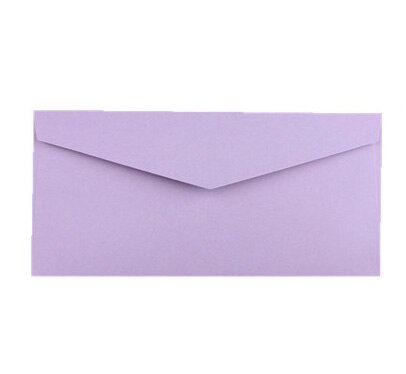 50 pcs 22x11 cm (8.6 "x 4.3") couleur papier enveloppe mariage Invitation enveloppes carte organisateur