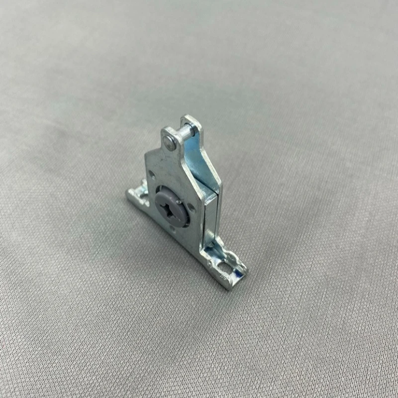 2Pcs Nylon Steel Drawer Clip Front Panel Fixing Bracket Connector Replacement Kitchen Furniture Cabinet: Chrome