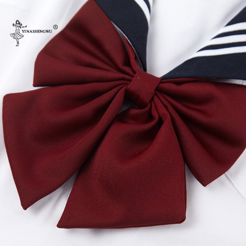 Uniformes escolares de manga corta para estudiantes, uniforme JK de Japón y Corea del Sur, traje de marinero para niños y niñas de escuela secundaria