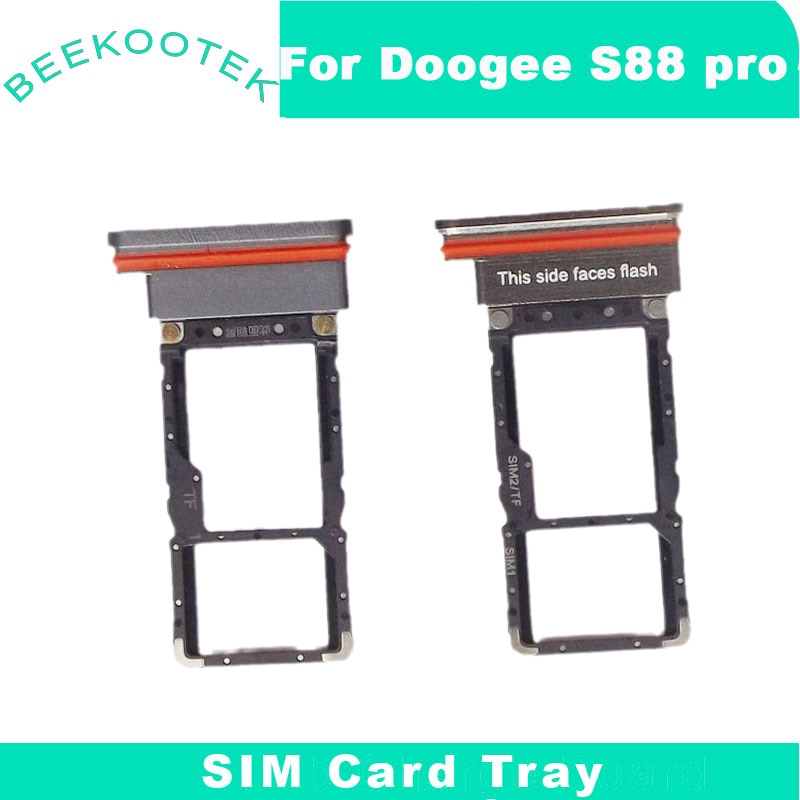 Originele Doogee S88 Pro Sim Card Holder Tray Card Slot Voor Doogee S88 Pro Smart Phone