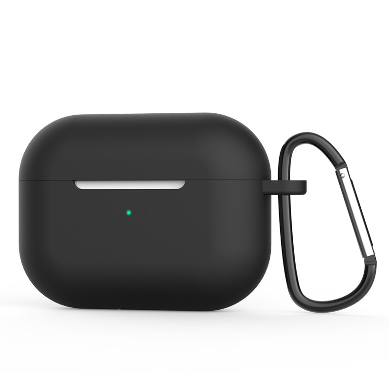 Soft Silicone Case for Apple Airpods Pro Wireless Headset Case for AirPods Pro Charging Box Solid Color Earphones Case: MULTICOLOR