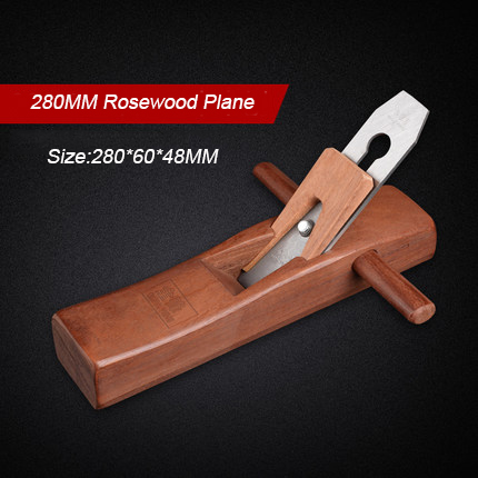 TRANVON Hand Flugzeug Holz Hobel Flache Flugzeug Unterseite Rand Hobel Klingen Holzbearbeitung Flugzeug für Tischler Holzhandwerk Werkzeug: 280MM