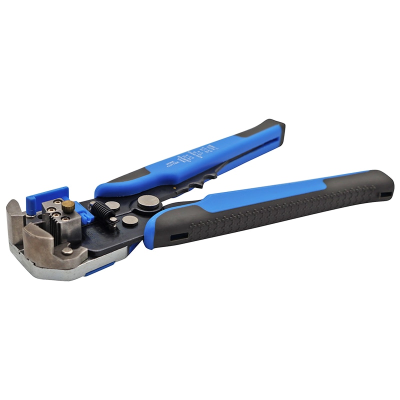 HS-D1 Wire Stripping Tool Self-adjusting 8" Automatic Wire Stripper Pliers Tool for Wire Stripping, Cutting, Crimping 10-24 AWG
