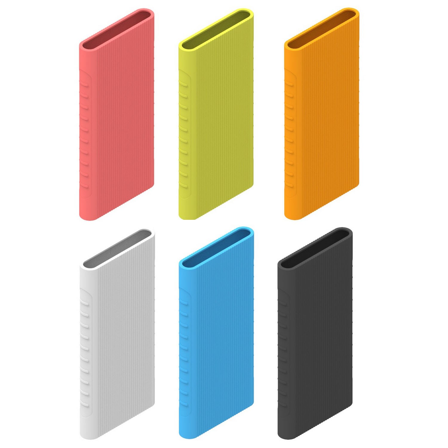 Coque de protection en Silicone souple et antidérapante pour Xiaomi Mi Power Bank 3, pour batterie mAh, nouveauté 10000