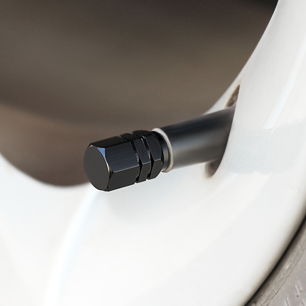 Tapones de válvula de vástago para llantas de coche a prueba de robo para Volkswagen CC GOLF 7 Golf 6 MK6 Polo GTI VW Tiguan