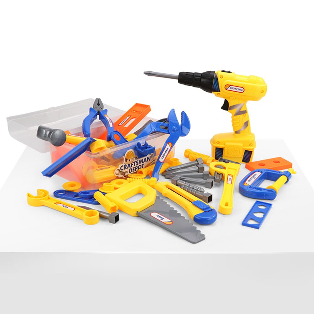 Pretend Play Speelgoed Simulatie Reparatie Tool Set Educatief Speelgoed Voor Jongens Meisjes Puzzel Baby Vroege Educatief Speelgoed