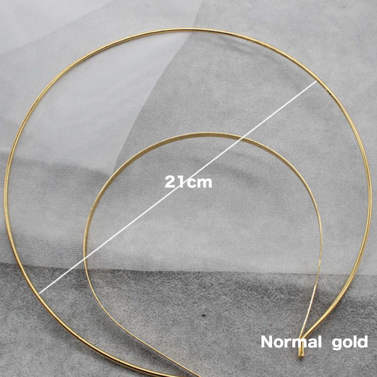 DIY Lolita Headdress Material Craft Hair Hoop Halo Double Layer Headband Crown Base Accessories For Women Girls: green