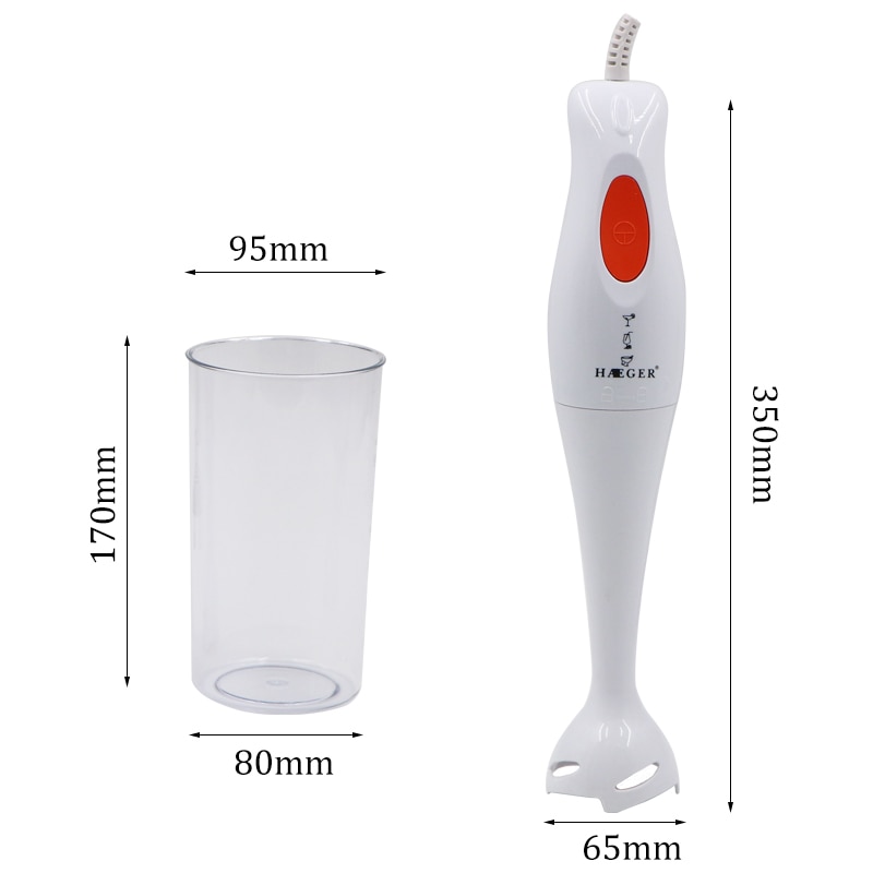 Mixeur électrique, robot culinaire intelligent, avec technologie de moteur de 500W, pour hacher, battre, remuer