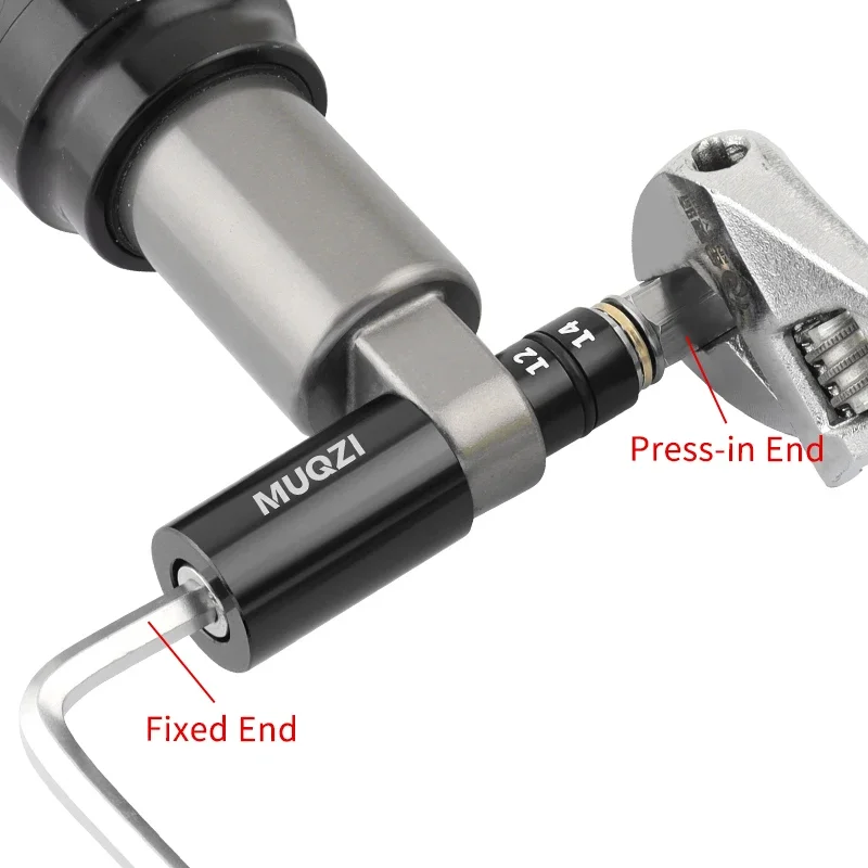 MUQZI Bike Rear Shock Bushing Mount Tool MTB Rear Suspension Eyelet Bushing Installation and Removal Tool