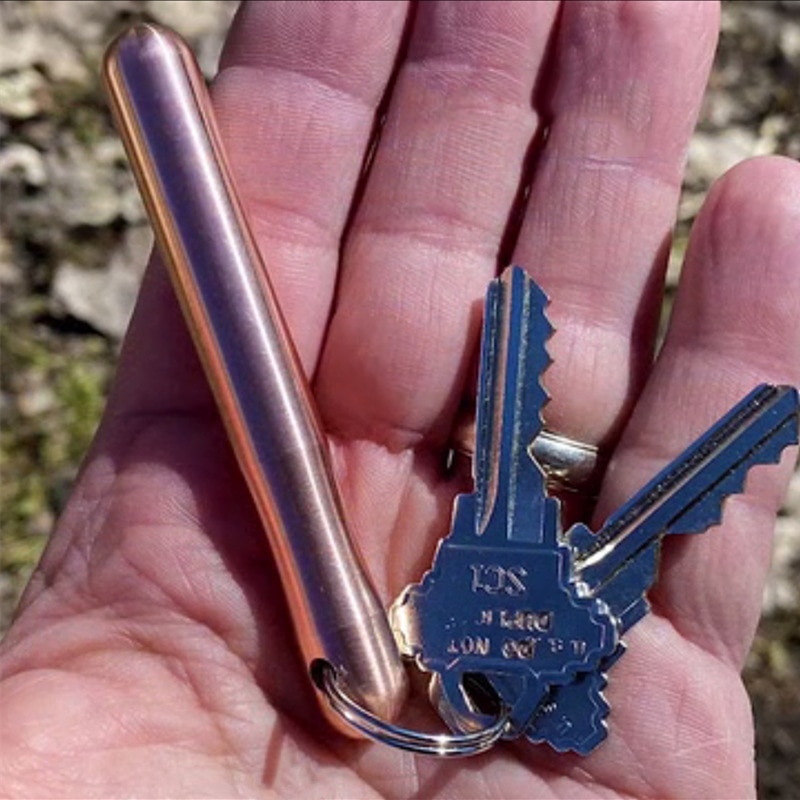 Zero-touch Key Press Key Ring For Elevator Artifact Hygiene Hand Antimicrobial 8.4cm Elevator Press Handle Key Safe Keychain