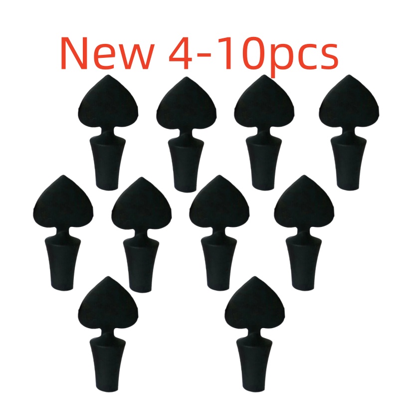 Silicone Champagne Wine Beer Bottle Cork Stopper Plug Wine Bottle Sealer Cap Stopper Bar Kitchen Tool Vacuum Sealed Sealer Plug