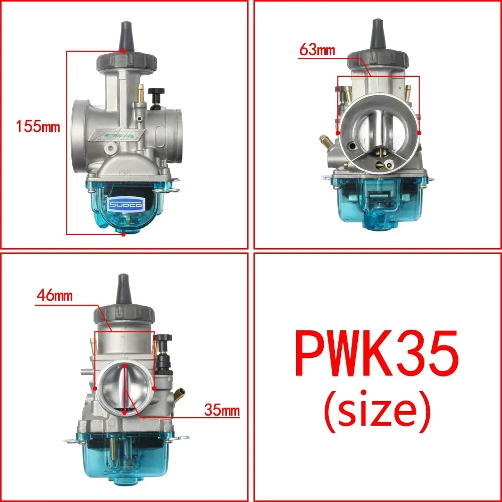 Racing Carburetor Keihin Pwk 38 '98 33/34/35/36/38/40/42mm For KTM 380 EXC 12 LT USA 1998 ATV motorcycle: MULTI