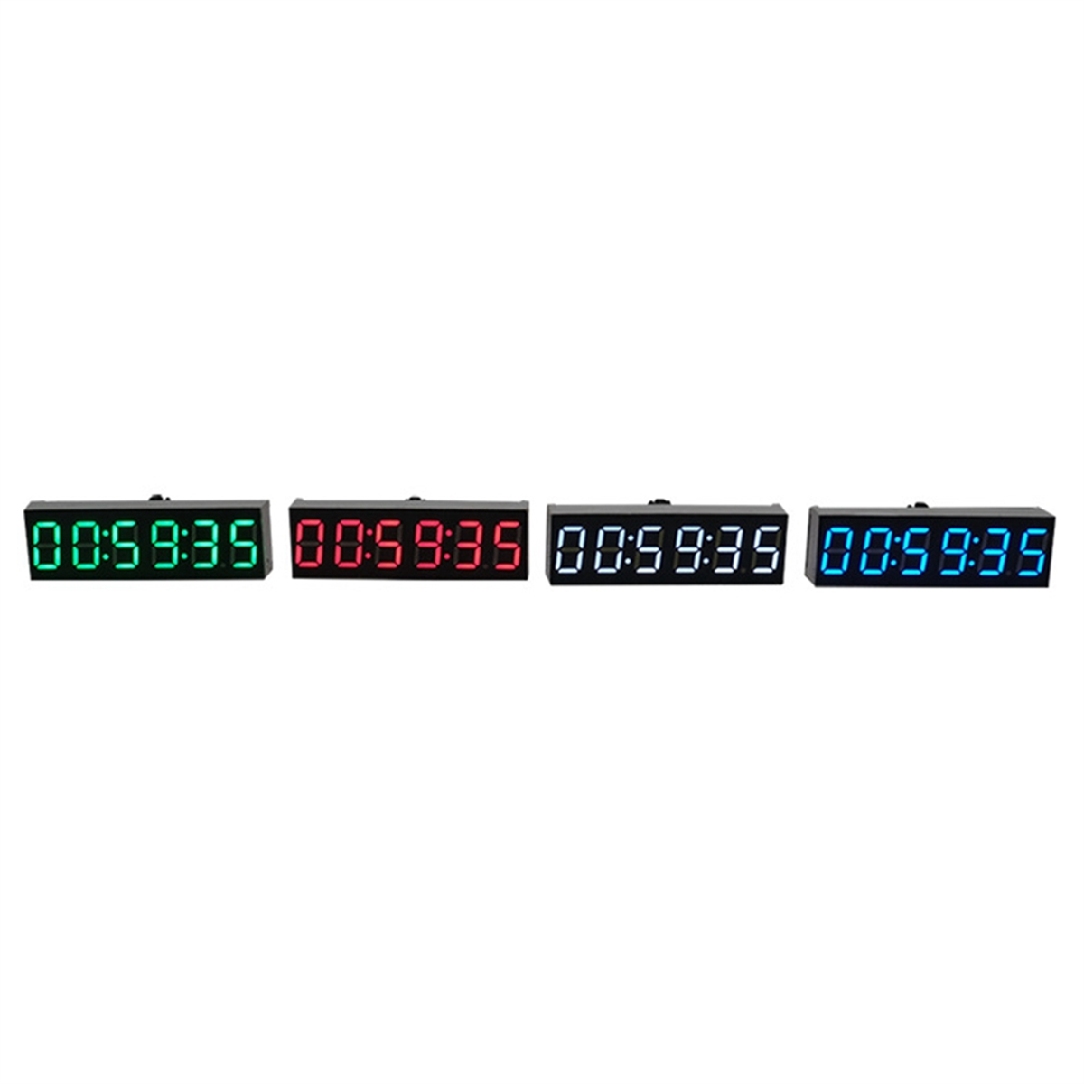0.36 Inch 6-Bit Clock LED Digital Electronic Clock W Second Display Module Power Off Memory Brightness Adjustment -A